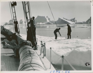 Image: Getting Water off the Ice Floe